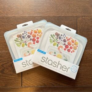 Stasher Sandwich Bags x2